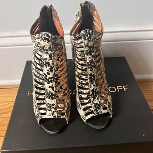 Rebecca Minkoff Snakeskin Wedges